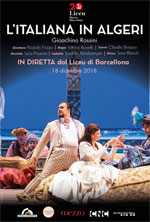 Poster Teatro Gran Liceu di Barcellona: L'Italiana in Algeri  n. 0