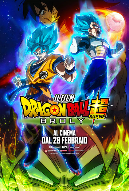 Locandina italiana Dragon Ball Super: Broly - Il Film