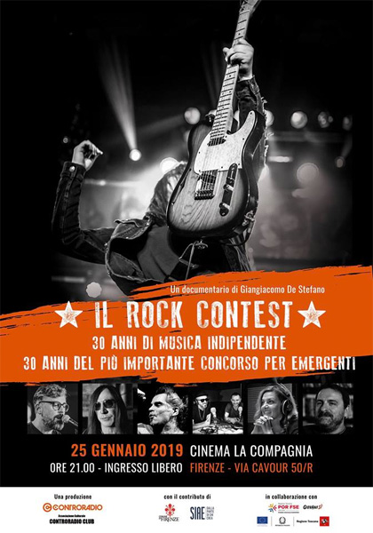 Locandina italiana Il Rock Contest: 30 anni di musica indipendente