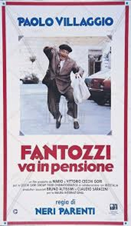 Locandina italiana Fantozzi va in pensione