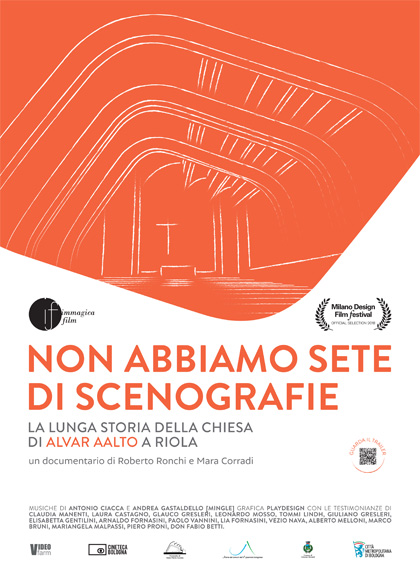 Locandina italiana Non abbiamo sete di scenografie