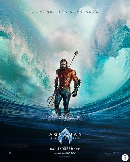 Locandina italiana Aquaman e il regno perduto