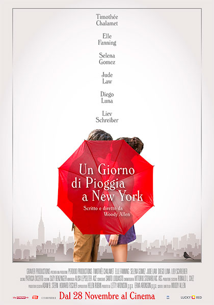 Locandina italiana Un giorno di pioggia a New York