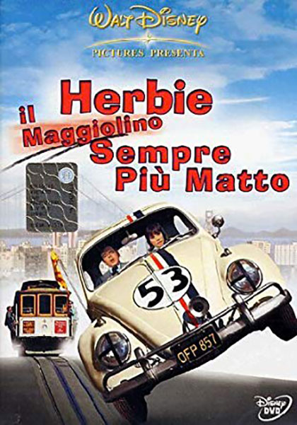 Locandina italiana Herbie il maggiolino sempre pi matto