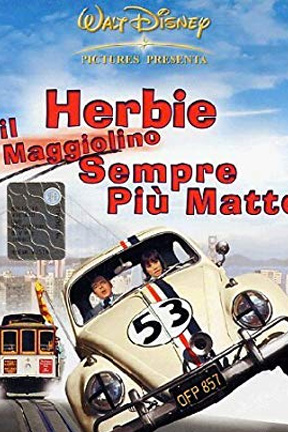 Locandina italiana Herbie il maggiolino sempre pi matto