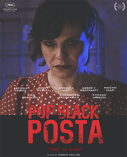 Locandina italiana Pop Black Posta