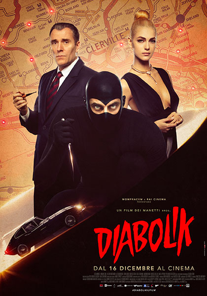 Locandina italiana Diabolik