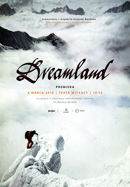 Locandina italiana Dreamland. a Documentary About Maciej Berbeka