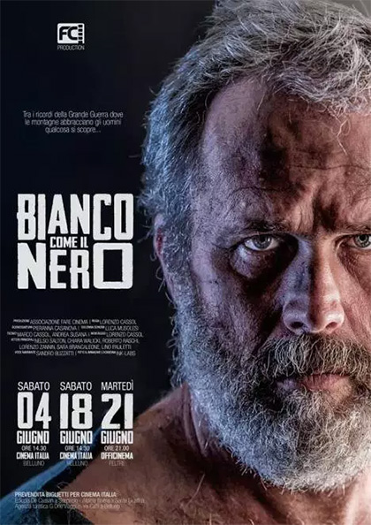 Locandina italiana Bianco come il nero