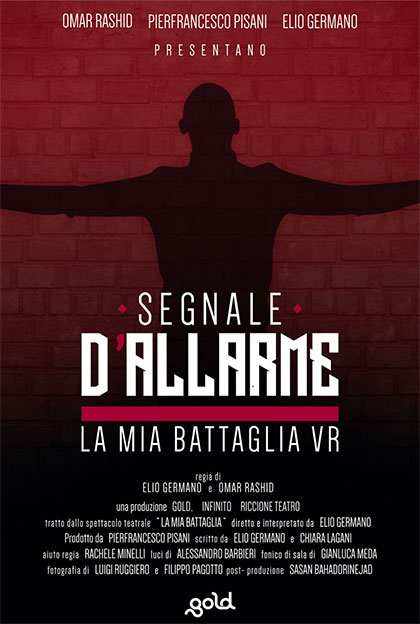 Locandina italiana Segnale d'allarme - La mia battaglia in realt virtuale