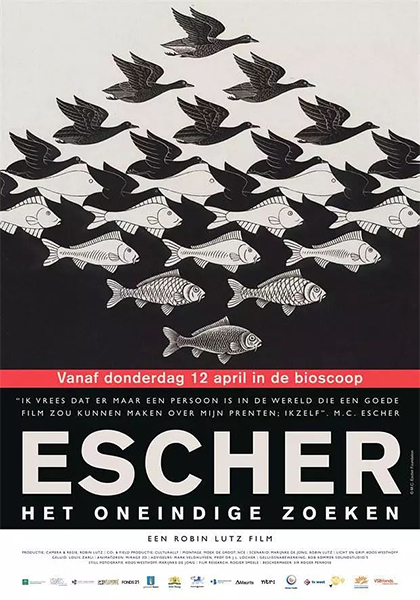 Poster Escher - Viaggio nell'infinito