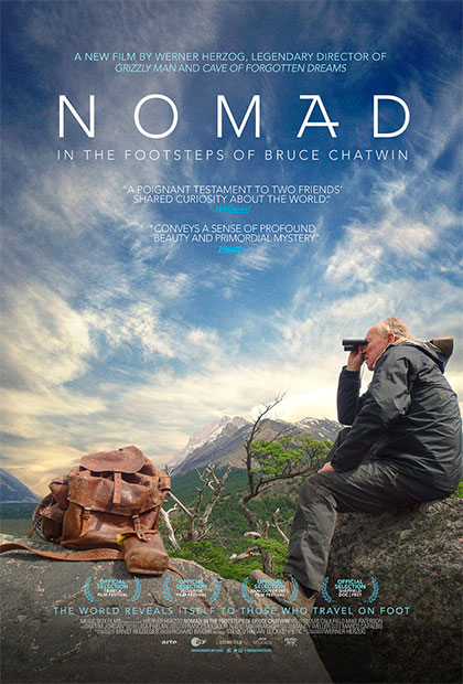 Locandina italiana Nomad - In cammino con Bruce Chatwin