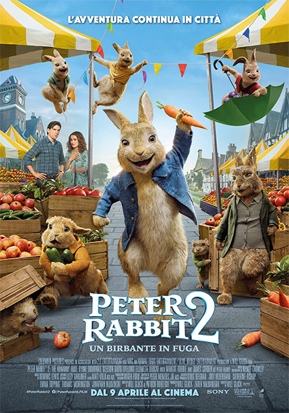 Poster Peter Rabbit 2 - Un birbante in fuga
