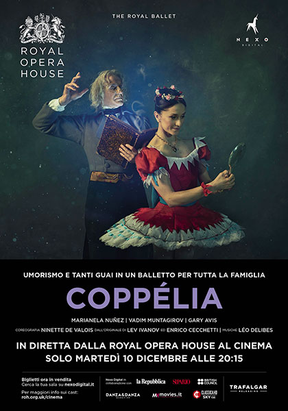 Locandina italiana Royal Opera House: Copplia