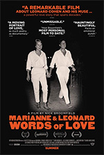 Poster Marianne & Leonard - Parole d'amore  n. 1