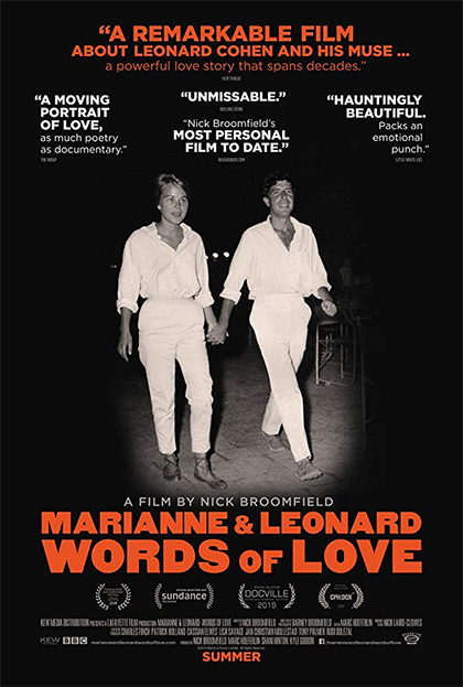 Poster Marianne & Leonard - Parole d'amore
