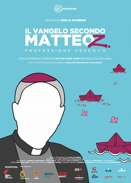 Locandina italiana Il Vangelo secondo Matteo Z. Professione Vescovo