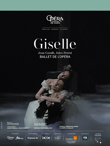 Locandina italiana Opera di Parigi: Giselle