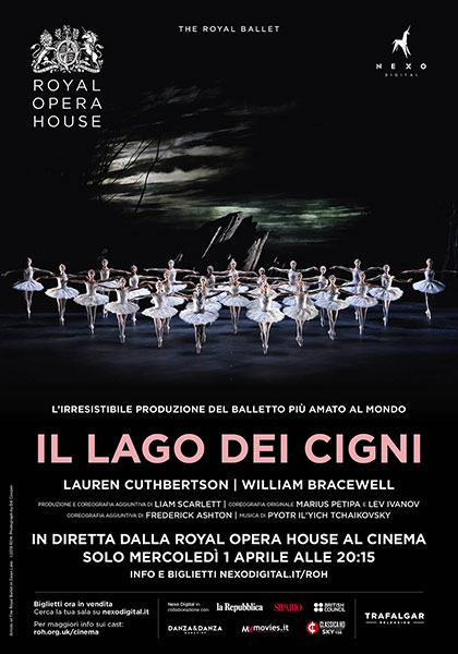 Locandina italiana Royal Opera House - Il Lago dei Cigni