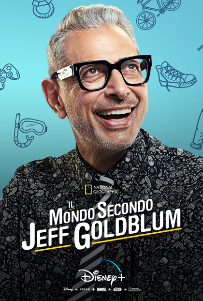 Locandina italiana Il mondo secondo Jeff Goldblum