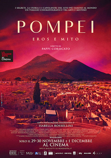 Locandina italiana Pompei - Eros e Mito