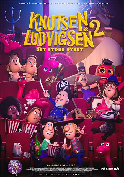 Locandina italiana Knutsen & Ludvigsen 2 - Det Store Dyret