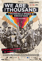Poster We Are the Thousand - L'Incredibile storia di Rockin'1000  n. 0