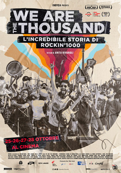 Locandina italiana We Are the Thousand - L'Incredibile storia di Rockin'1000