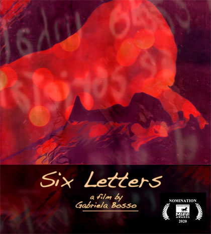Locandina italiana Six Letters