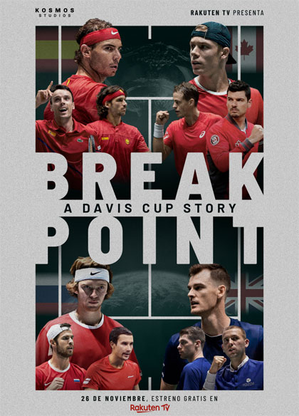 Locandina italiana Break Point: A Davis Cup Story