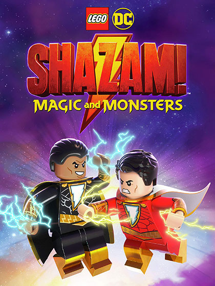 Locandina italiana Lego DC: Shazam - Magic & Monsters