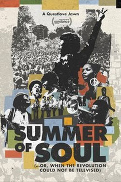 Locandina italiana Summer of Soul (...or, When the Revolution Could Not Be Televised)
