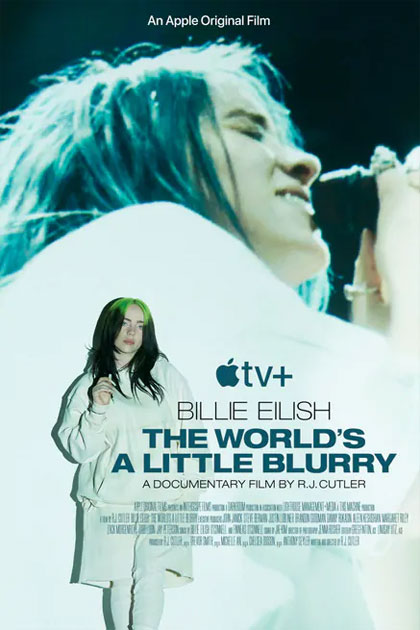 Locandina italiana Billie Eilish: The World's a Little Blurry