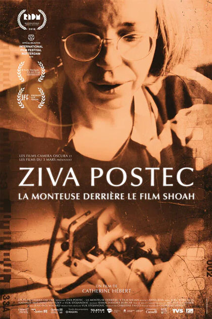 Locandina italiana Ziva Postec : La Monteuse Derrire le Film Shoah