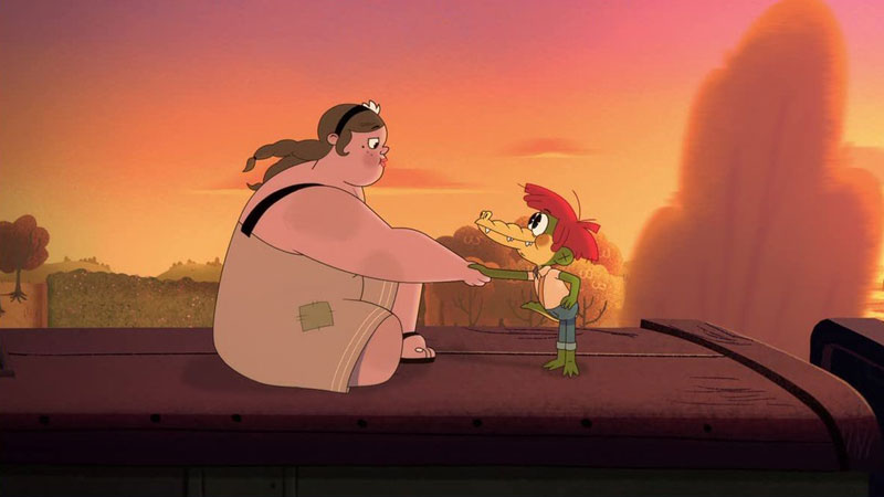 Arlo il giovane alligatore