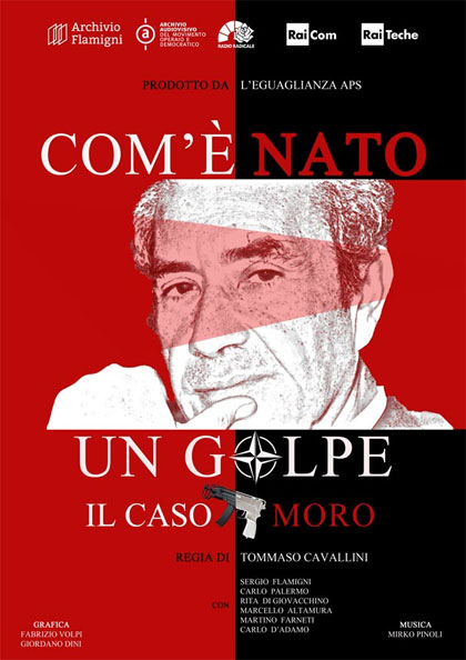 Locandina italiana Com' nato un Golpe - Il caso Moro