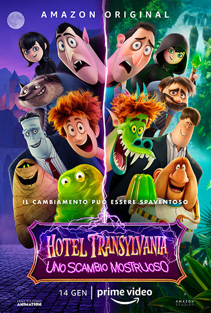 Poster Hotel Transylvania - Uno scambio mostruoso