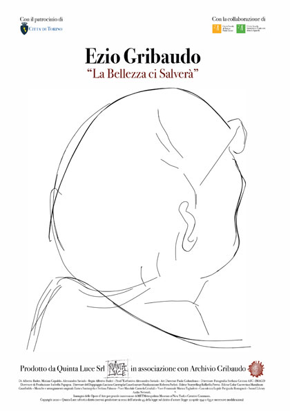 Locandina italiana Ezio Gribaudo - La bellezza ci salver
