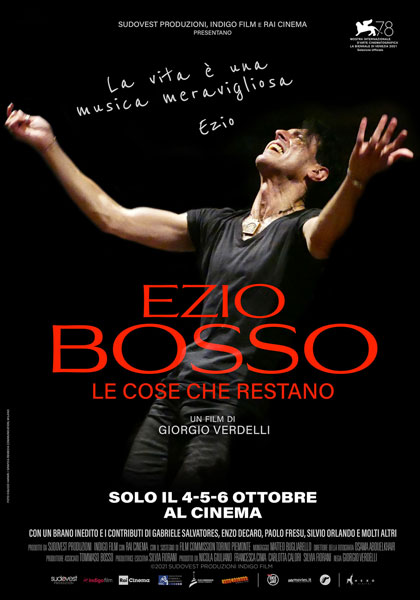 Locandina italiana Ezio Bosso. Le cose che restano