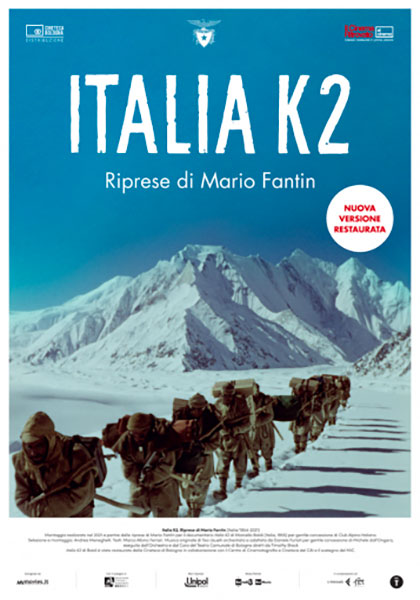 Locandina italiana Italia K2 - Riprese di Mario Fantin