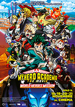 Poster My Hero Academia. The Movie - World Heroes' Mission  n. 0
