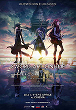 Poster Sword Art Online - The Movie - Progressive - Aria of a Starless Night  n. 0
