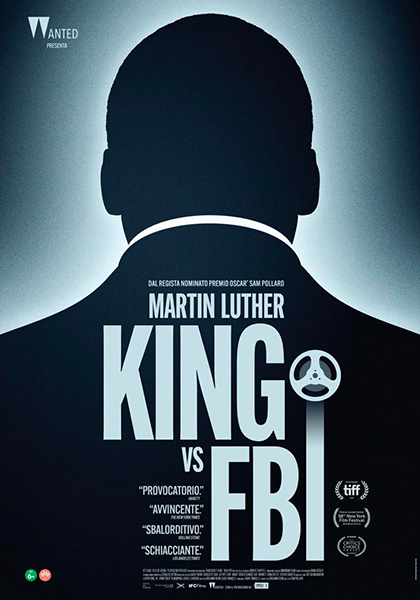 Locandina italiana Martin Luther King vs FBI