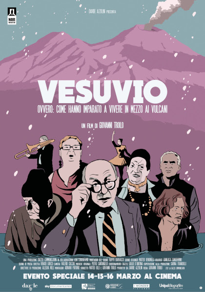 Locandina italiana Vesuvio - Ovvero: come hanno imparato a vivere in mezzo ai vulcani
