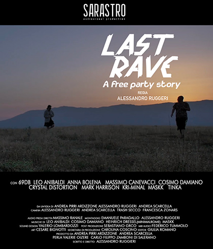 Locandina italiana The Last Rave - A Free Party Story