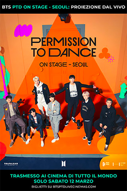 Locandina italiana BTS - Permission To Dance On Stage
