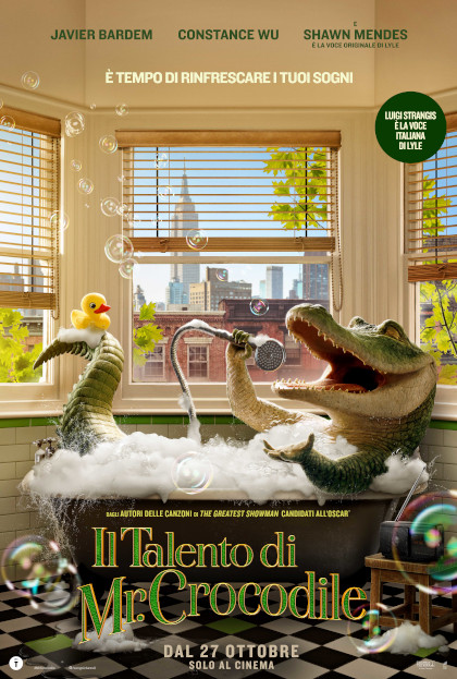 Locandina italiana Il talento di Mr. Crocodile