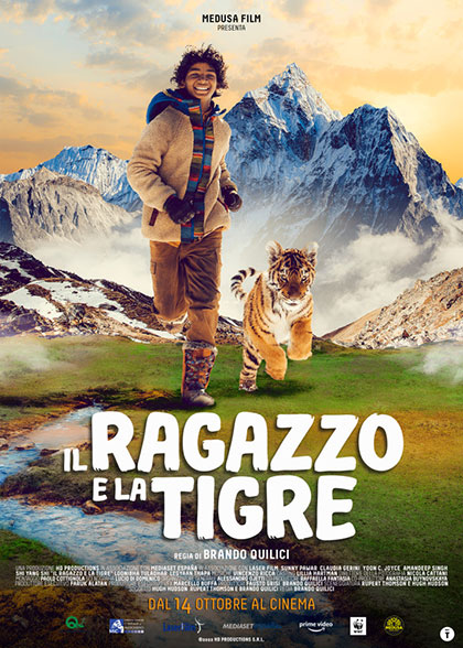 Locandina italiana Il ragazzo e la tigre