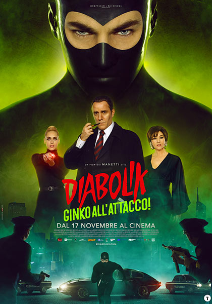 Poster Diabolik - Ginko all'Attacco