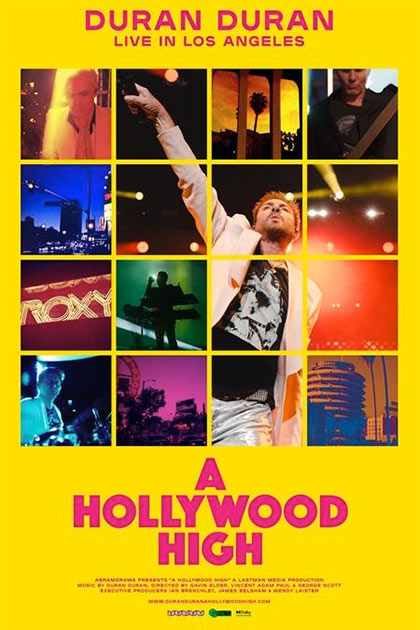 Locandina italiana Duran Duran: A Hollywood High